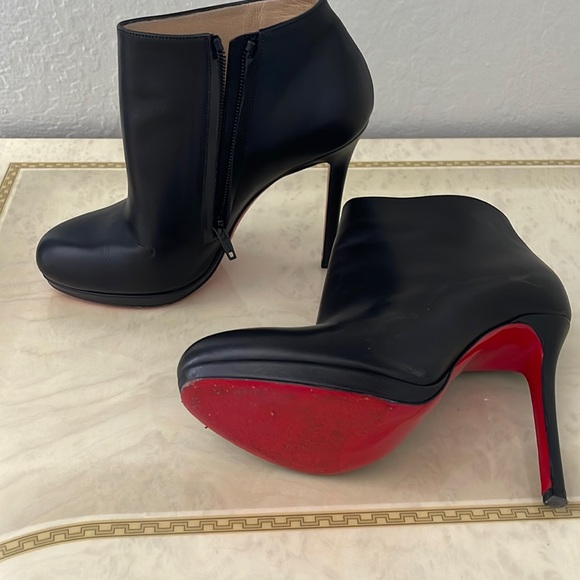 Christian Louboutin Bella 120 calf bootie - Picture 2 of 4